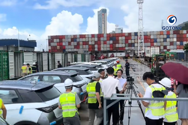比亞迪千柜汽車海運(yùn)：得一國際打造大規(guī)模出口標(biāo)準(zhǔn)化交付標(biāo)桿