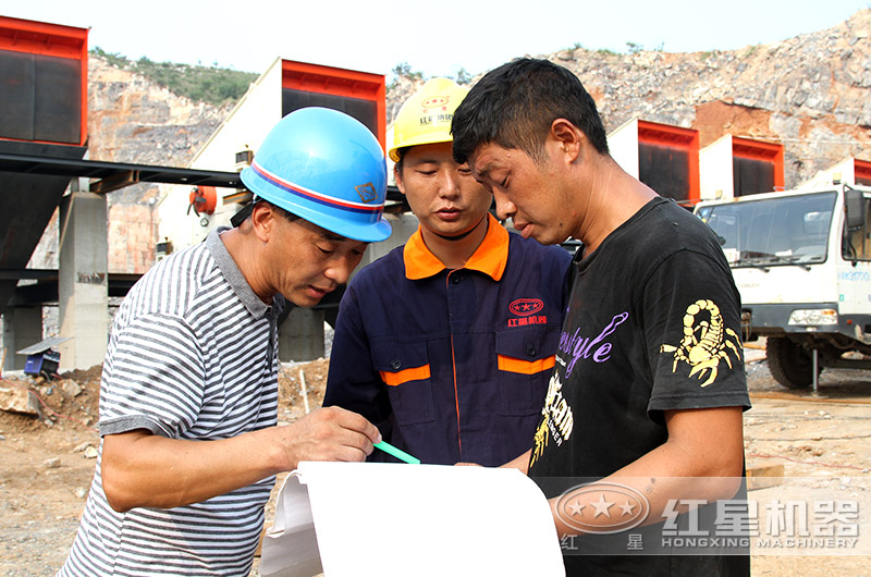 現場指導設備的安裝、調試